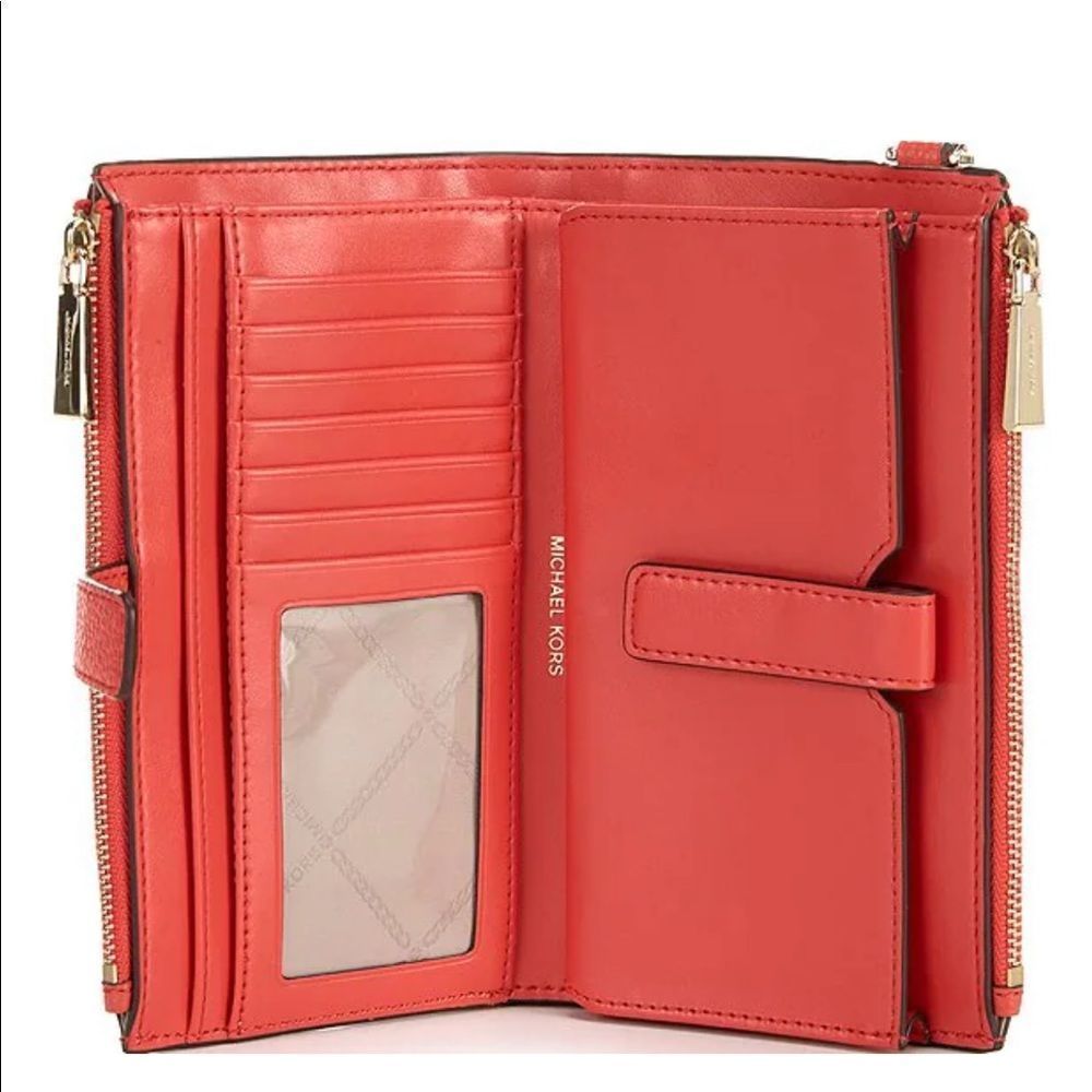 Michael Kors double zipper wristlet / wallet - Picture 8 of 9